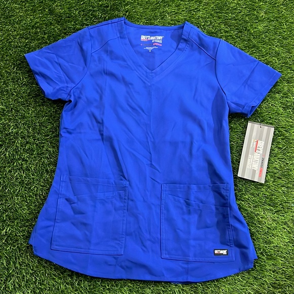 Grey’s Anatomy by Barco - Spandex Stretch Scrub Top - Picture 1 of 5